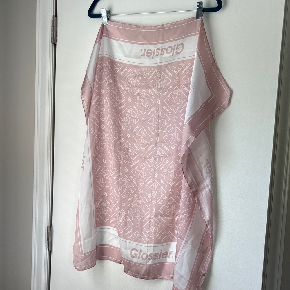 Glossier Limited Edition Logo Scarf